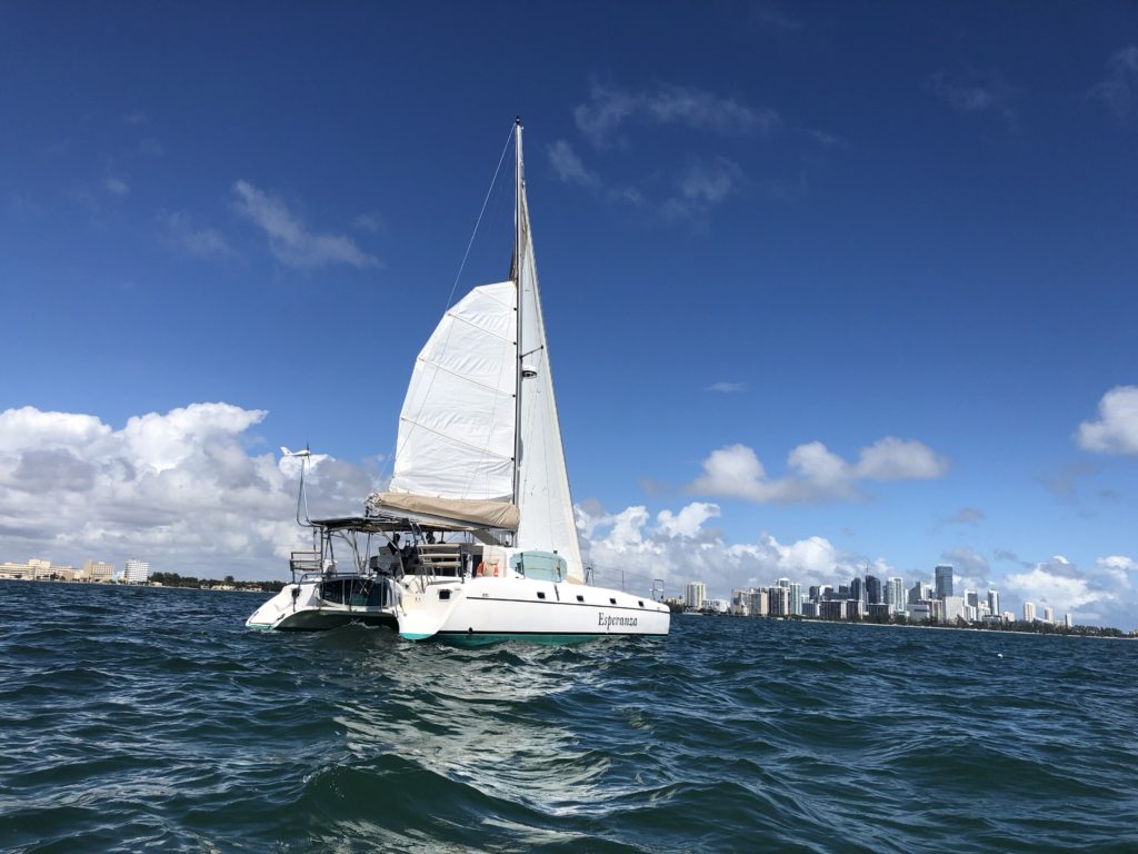 Miami Catamaran Charters on Biscayne Bay